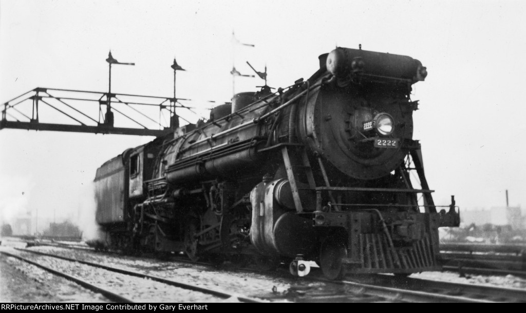 NYC 2-8-2 #2222 - New York Central